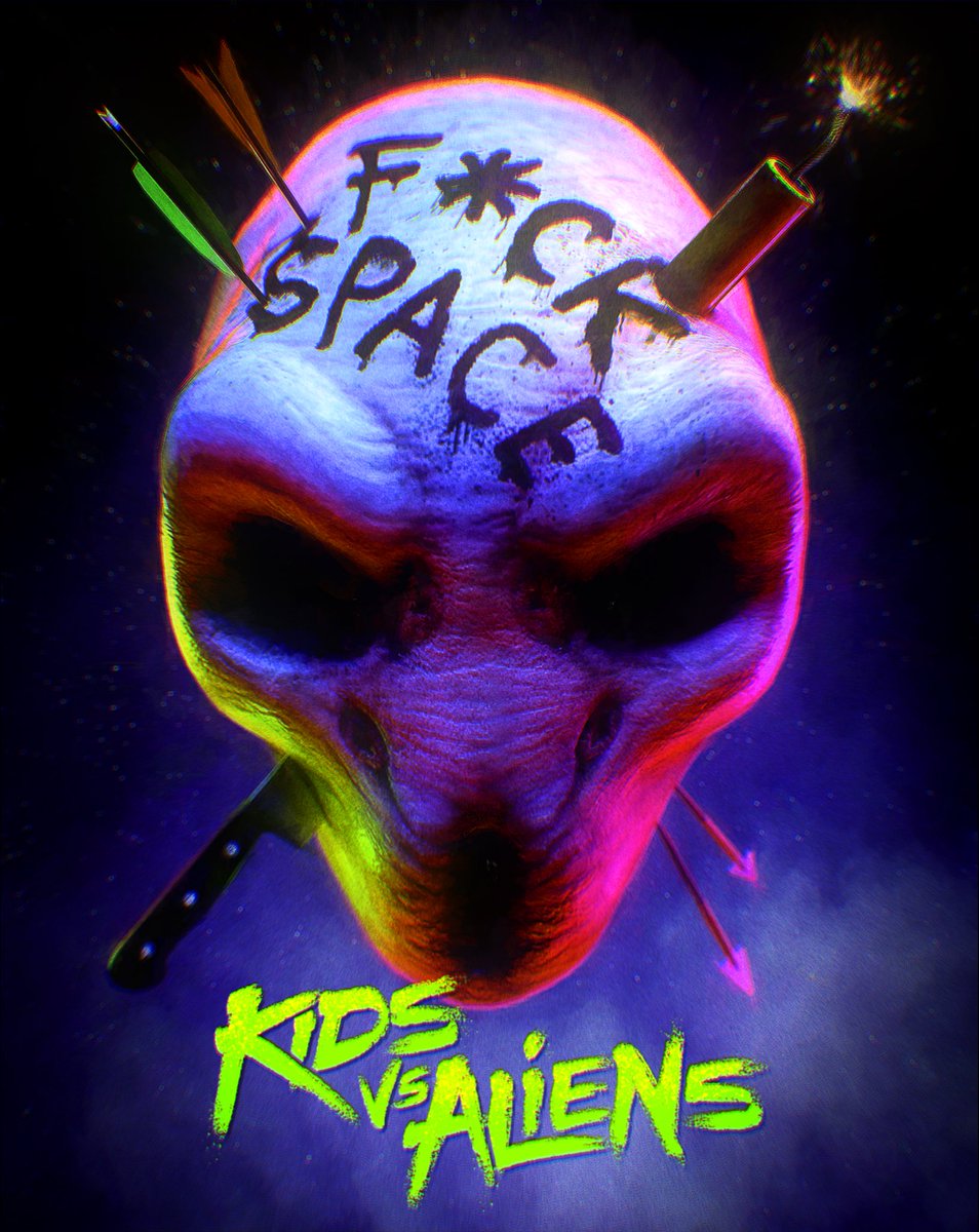 One week away from Kids vs. Aliens coming to VOD and select theaters. Jan. 20th! Spread the word, kids, and dare your parents to take you if you have to. #fuckspace #kidsvsaliens
