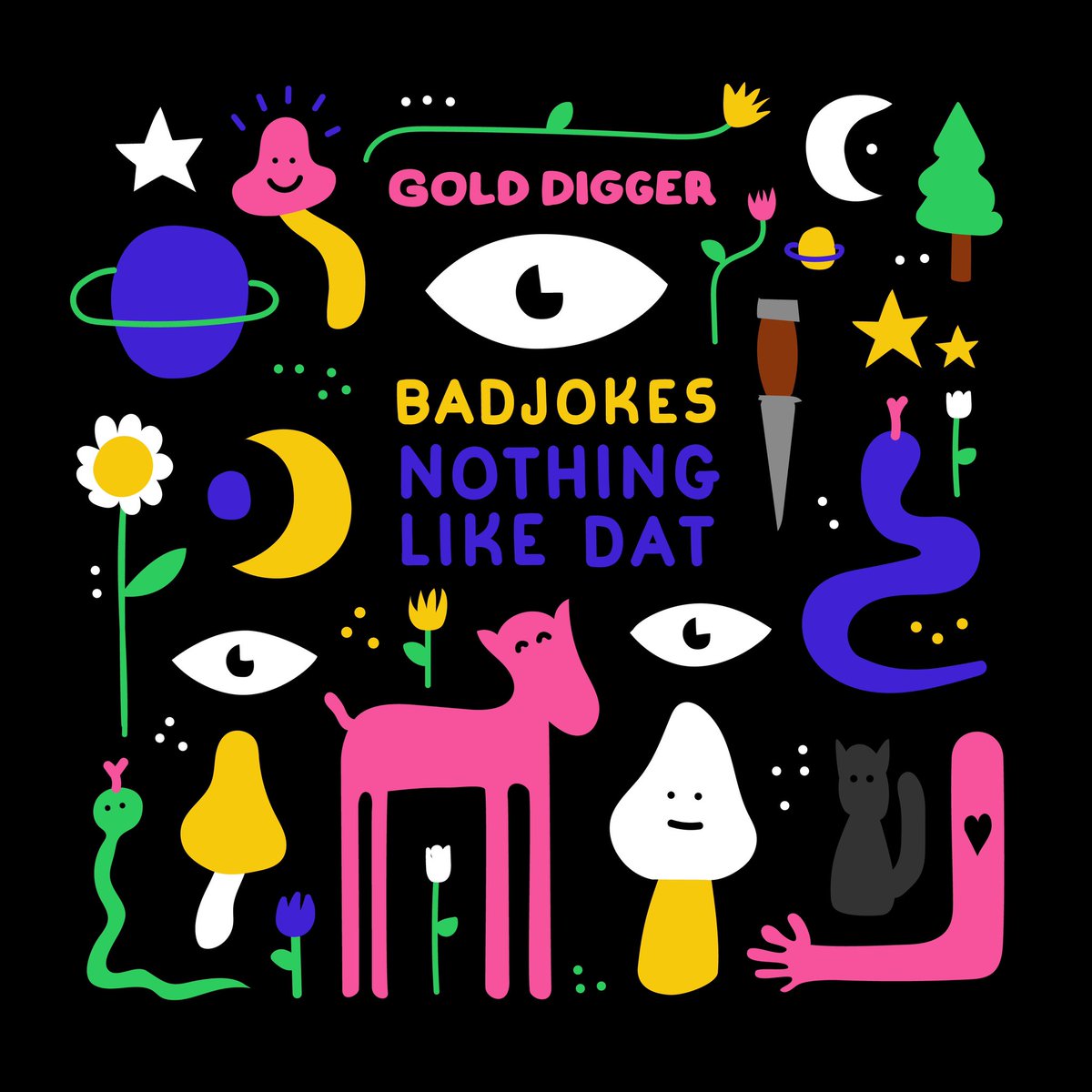 Nothing Like Dat ! 
Out now on <a href="/golddiggerrecs/">Gold Digger Records</a> 🍄🍄
hypeddit.com/badjokes/nothi…