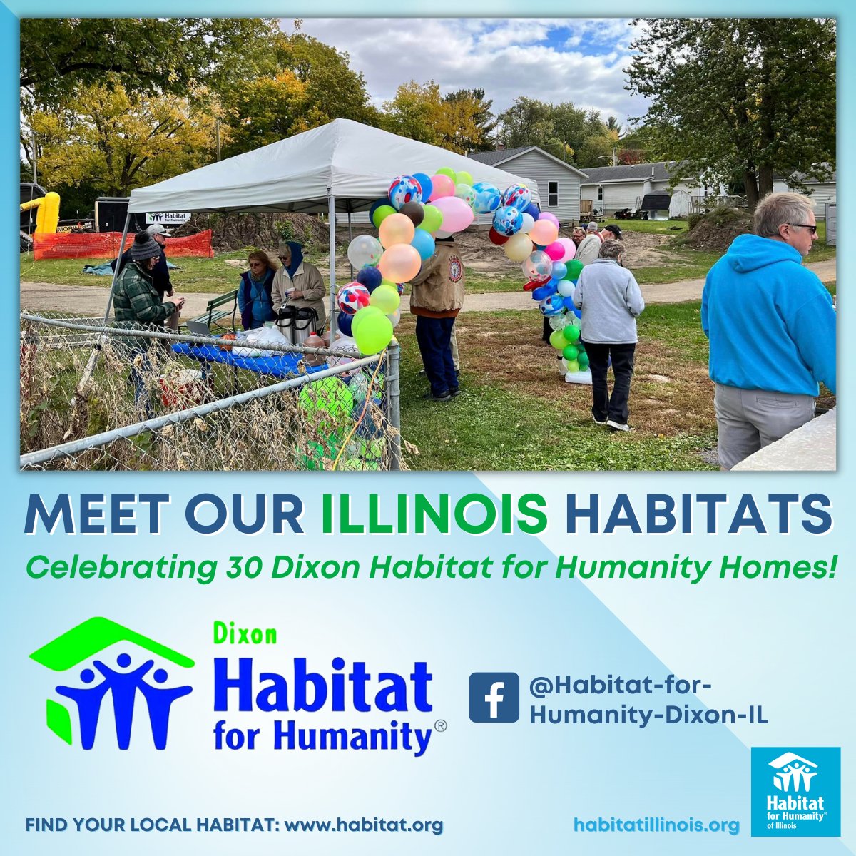 Illinois is home to many dedicated and impactful Habitat for Humanity organizations, and we'd like to help you get acquainted! Today's featured organization is Habitat for Humanity Dixon, IL: habitat.org/us/city/dixon-…. 

#HabitatIllinois #HabitatForHumanity #Illinois