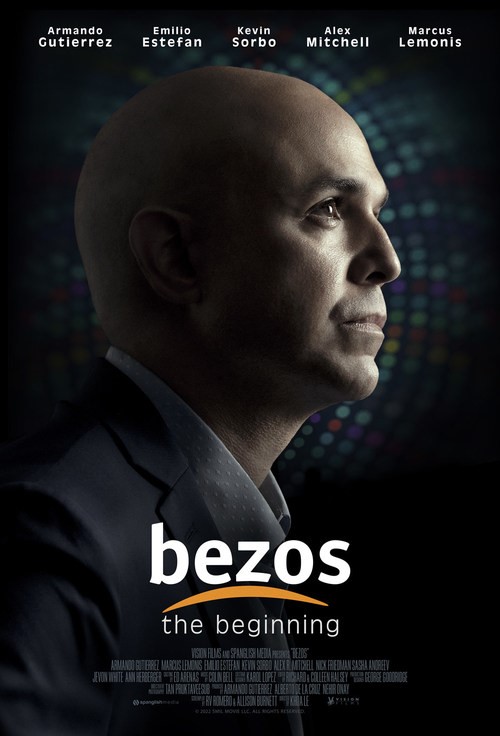 filmmiami_'s tweet photo. Vision Films to Release 'Bezos: The Beginning' Starring Armando Gutierrez, Marcus Lemonis, Emilio Estefan Jan. 24, 2023. Filmed in Miami by local production company Spanglish Films. @armando___gutierrez  @bezos_movie https://t.co/iBGkfL45x7 https://t.co/v1K65oNDEs