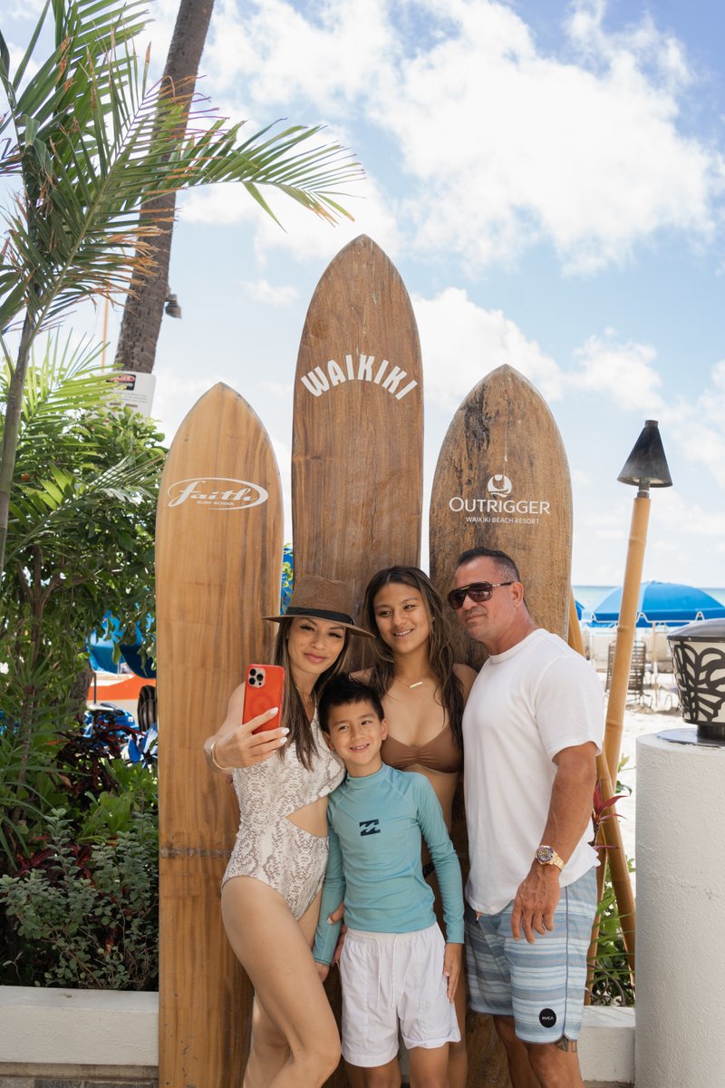 Soak in the warm Hawaiian sun, tropical flavors, surf culture, and treasured family memories at #OutriggerWaikiki.