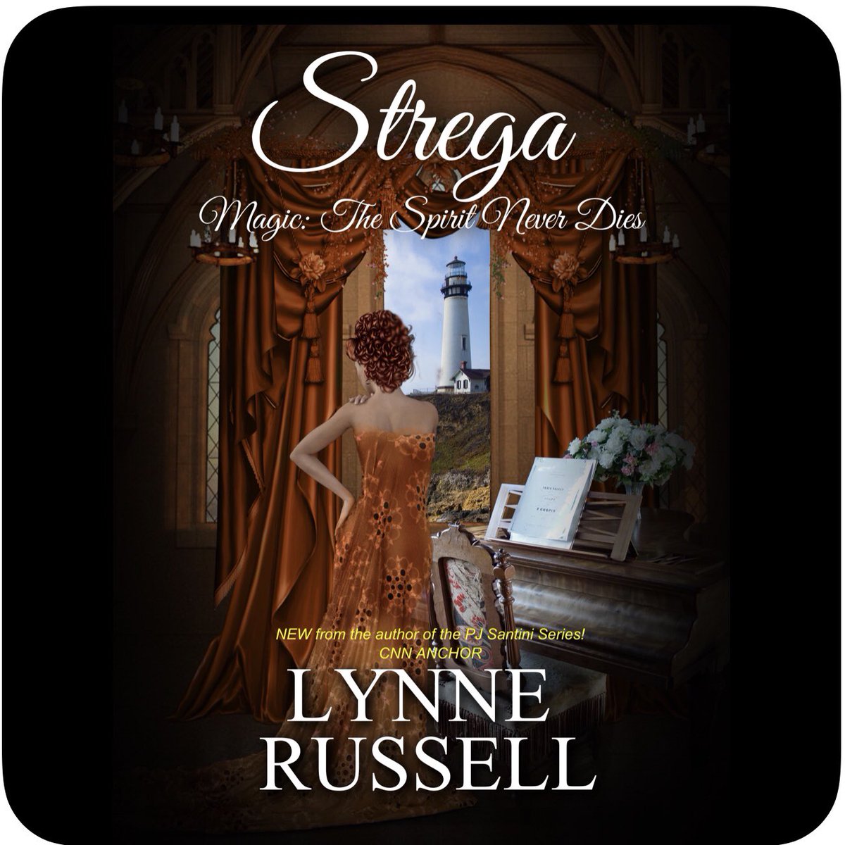 LynneRussellCNN's tweet photo. WELCOME to Friday the 13th! Here’s your bedtime story. “STREGA-Magic: The Spirit Never Dies” by CNN anchor Lynne Russell. A rich tale of Reincarnation. Love. Treachery. Hope. Feminine Gifts passed down through the ages. At Amazon, Apple Books, B&amp;N, Kobo, https://t.co/MzYk8UX623 https://t.co/UKu6e88J5x