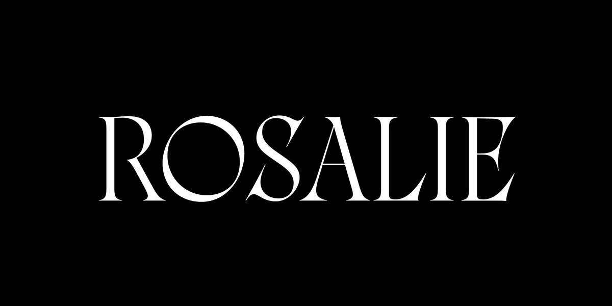 SharpTypeCo's tweet photo. Introducing Rosalie by My-Lan Thuong. In limited release through our Sharp Type Beta program. DM for licensing inquiries! #sharptype #sharptypebeta https://t.co/z0kW1ngMCK
