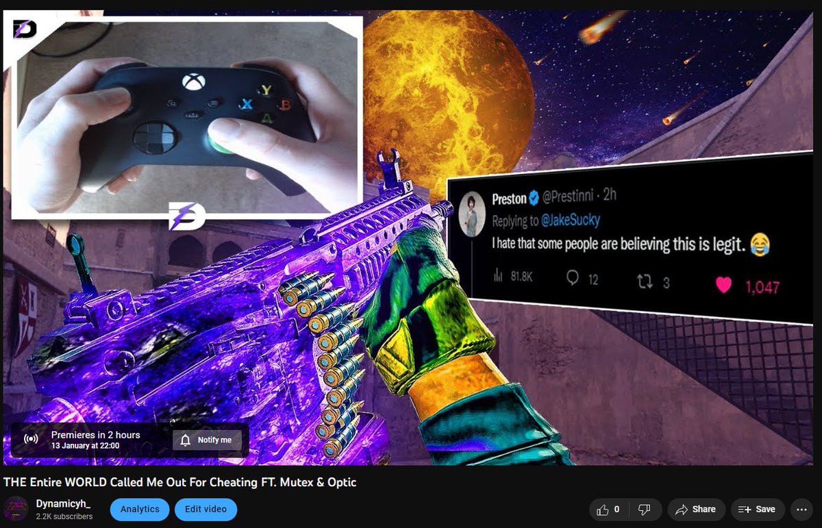 Dynamic On Twitter Vid Goes Live In 2 Hours 10PM UK 5PM EST what-is-10-pm-military-time-convert-12-hour-to-24-hour-time
