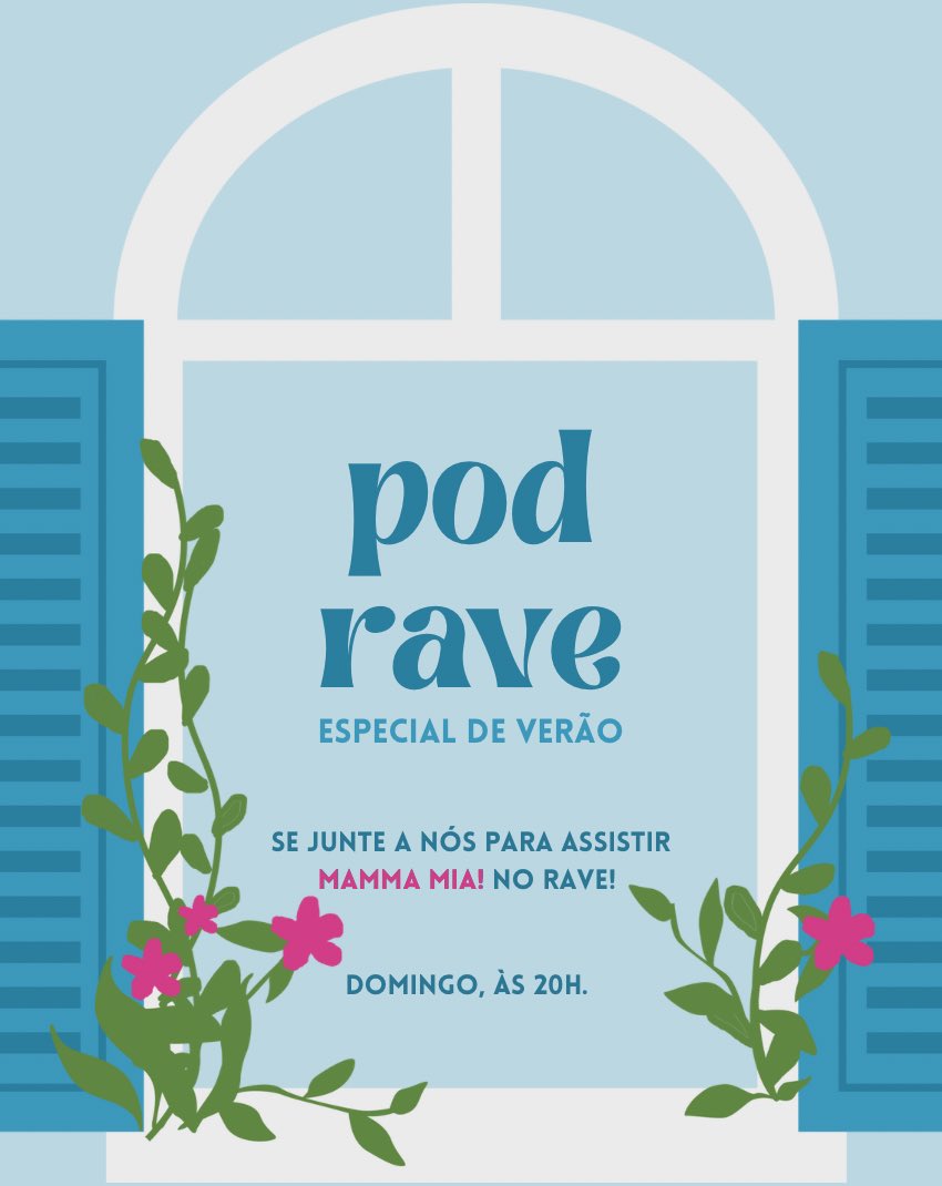 podlobers's tweet photo. Fim de semana chegando e com ele nosso #PodRave de Verão. O filme escolhido por vocês foi Mamma Mia! e estaremos juntos no ar grego, domingo, às 20H. Já separou a sua pipoca? 🎥🇬🇷 https://t.co/Eb3dzbpjNk