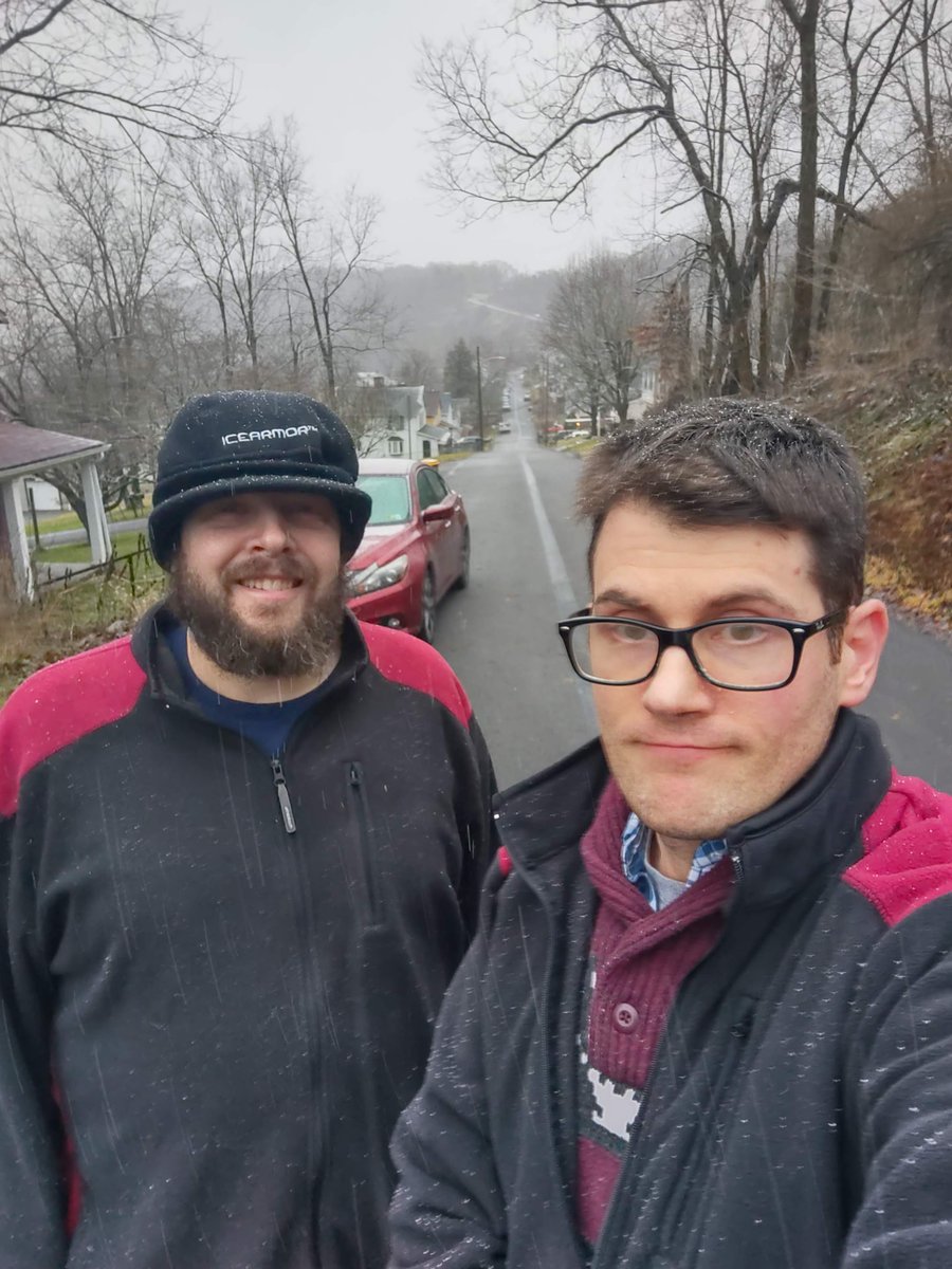 pghjoseph's tweet photo. This morning, me and my neighbor, Michael Spicer, were wearing our black and red Athletech jackets outdoors for a little while. We walked for a short time.
#MatchingJackets https://t.co/NqDHXdSSnS