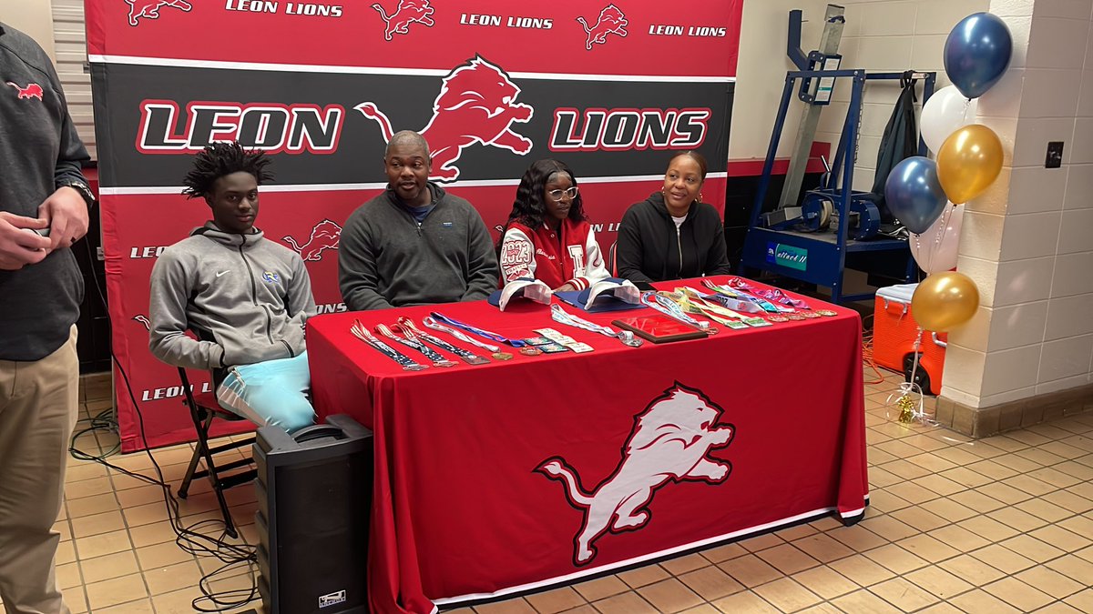 Congrats to Alexandria Kennedy (<a href="/dagreatest_a/">Alexandria Kennedy GSU 🦅</a>) of <a href="/leonathletics_/">Leon Lion’s Athletics</a> for signing to continue her Track and Field at Georgia Southern! <a href="/GSAthletics/">Georgia Southern Athletics</a> <a href="/GSAthletics_TF/">GS Track & Field</a> <a href="/WCTVSports/">WCTV Sports</a>