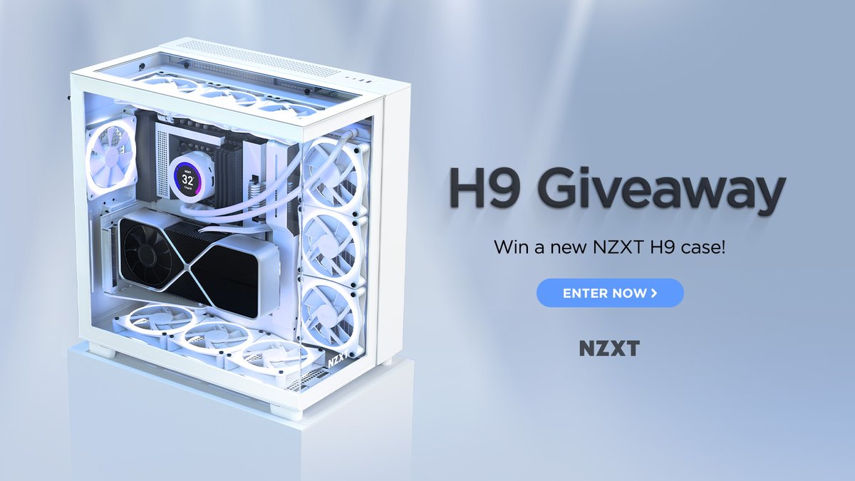 We're celebrating the launch of our new H9 Series cases by giving one away! 🌟 

Could the winner be YOU?

Retweet and click here for your chance to win: nzxt.co/h9giveaway