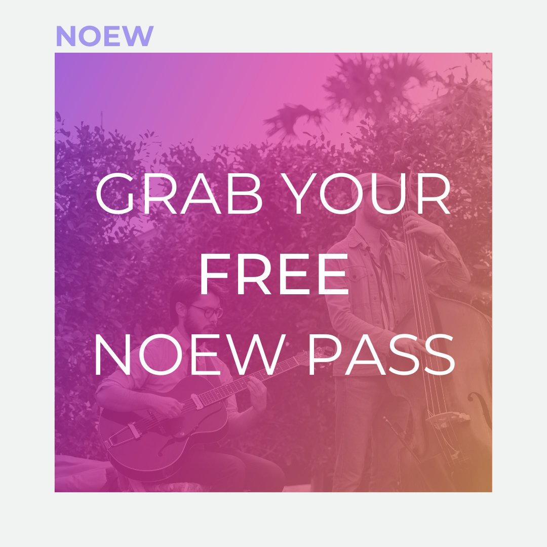 helloNOEW's tweet photo. Did you know? You and your friends can attend NOEW 2023 for FREE! Grab y'all's access pass today at https://t.co/FEcFPwGSOM.

#SmallBusiness #SupportSmallBusinesses #entrepreneurship #NOLATech https://t.co/5m2ZIZwtRy