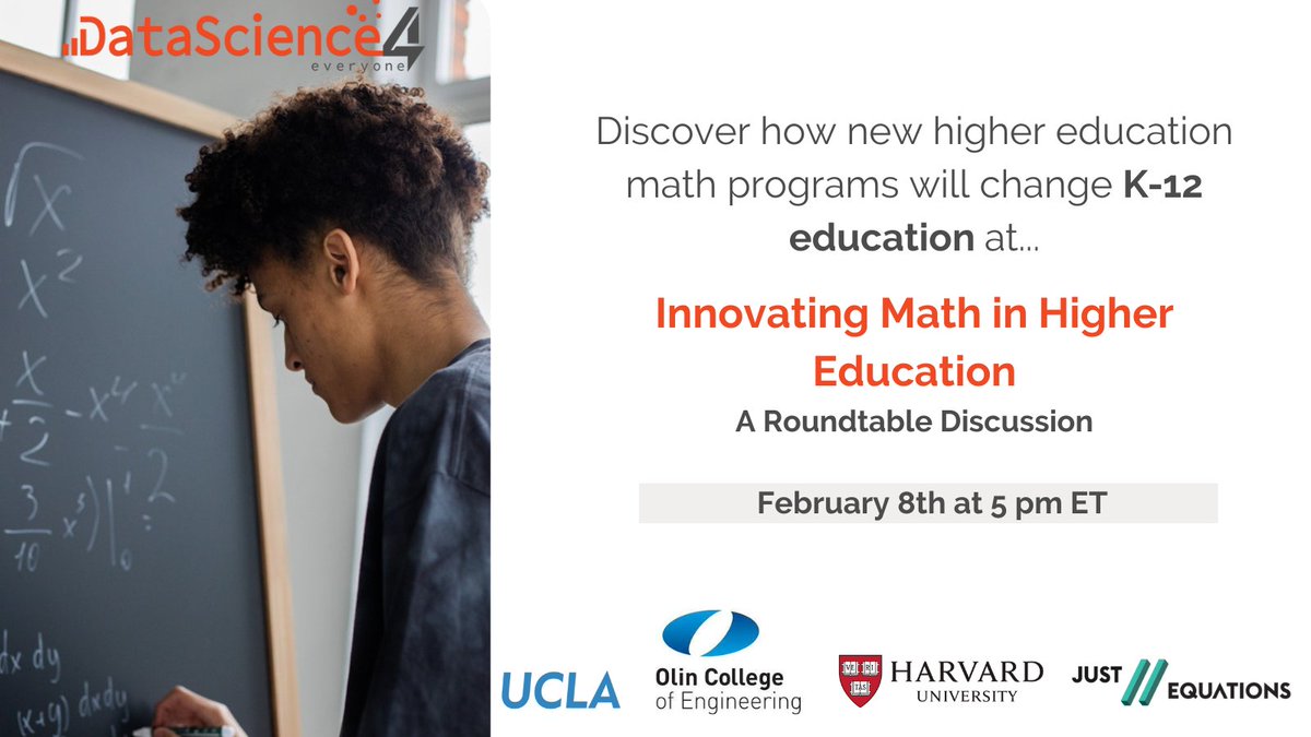 Learn about innovative college mathematics programs and how high school courses transfer in the university setting at our upcoming roundtable discussion on 2/8. 
Register here ⤵️
eventbrite.com/e/innovating-m…