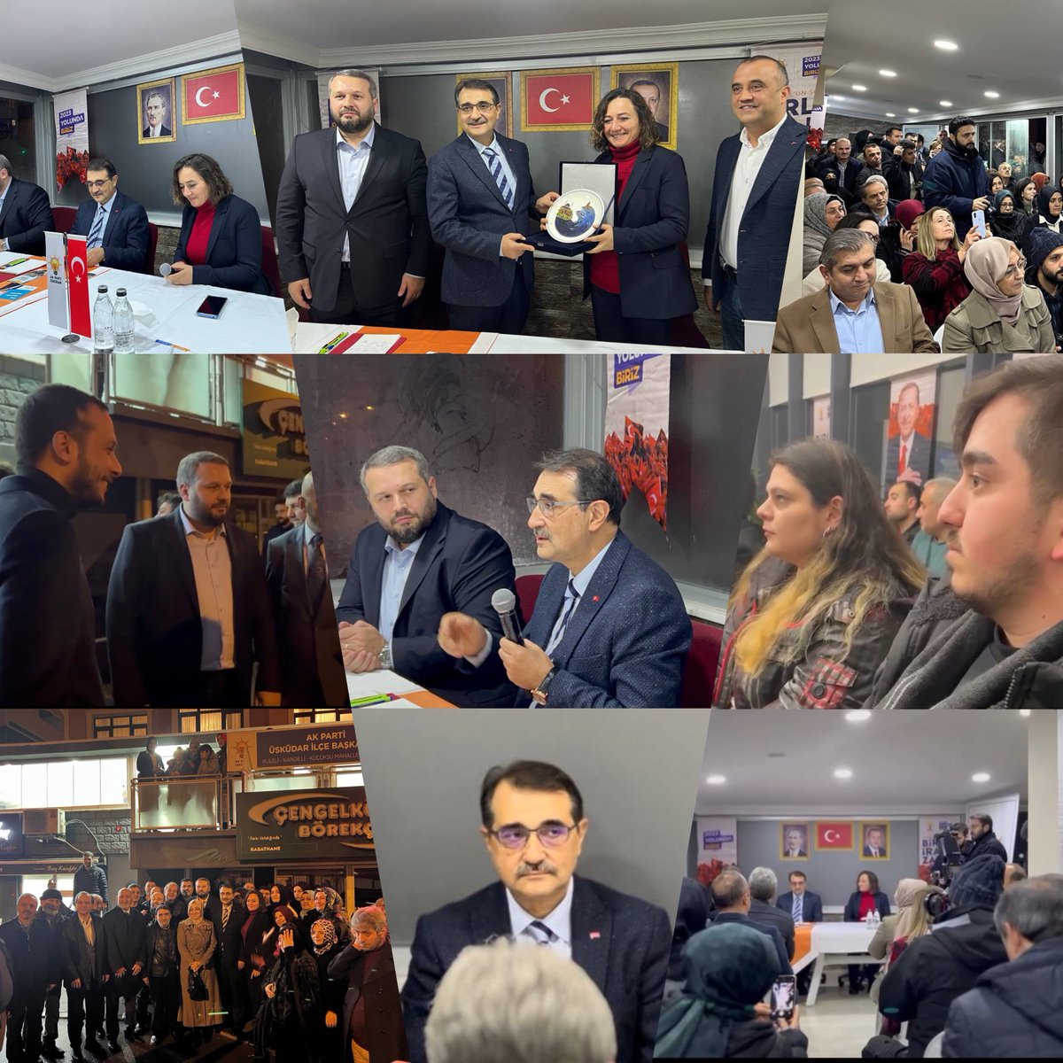 📍Küçüksu İrtibat Bürosu 

Enerji ve Tabii Kaynaklar Bakanımız <a href="/fatih_donmez/">Fatih Dönmez</a> ve İlçe Başkanımız <a href="/demir_erdem/">Erdem DEMiR 🇹🇷</a> ve #AKGençÜsküdar Başkanımız <a href="/ihgundogantr/">İbrahim Hakkı Gündogan</a>’nin katılımıyla sandık kurulu üyelerimiz ile biraraya geldik.

#2023YolundaBiriz
#BirlikİradeZafer