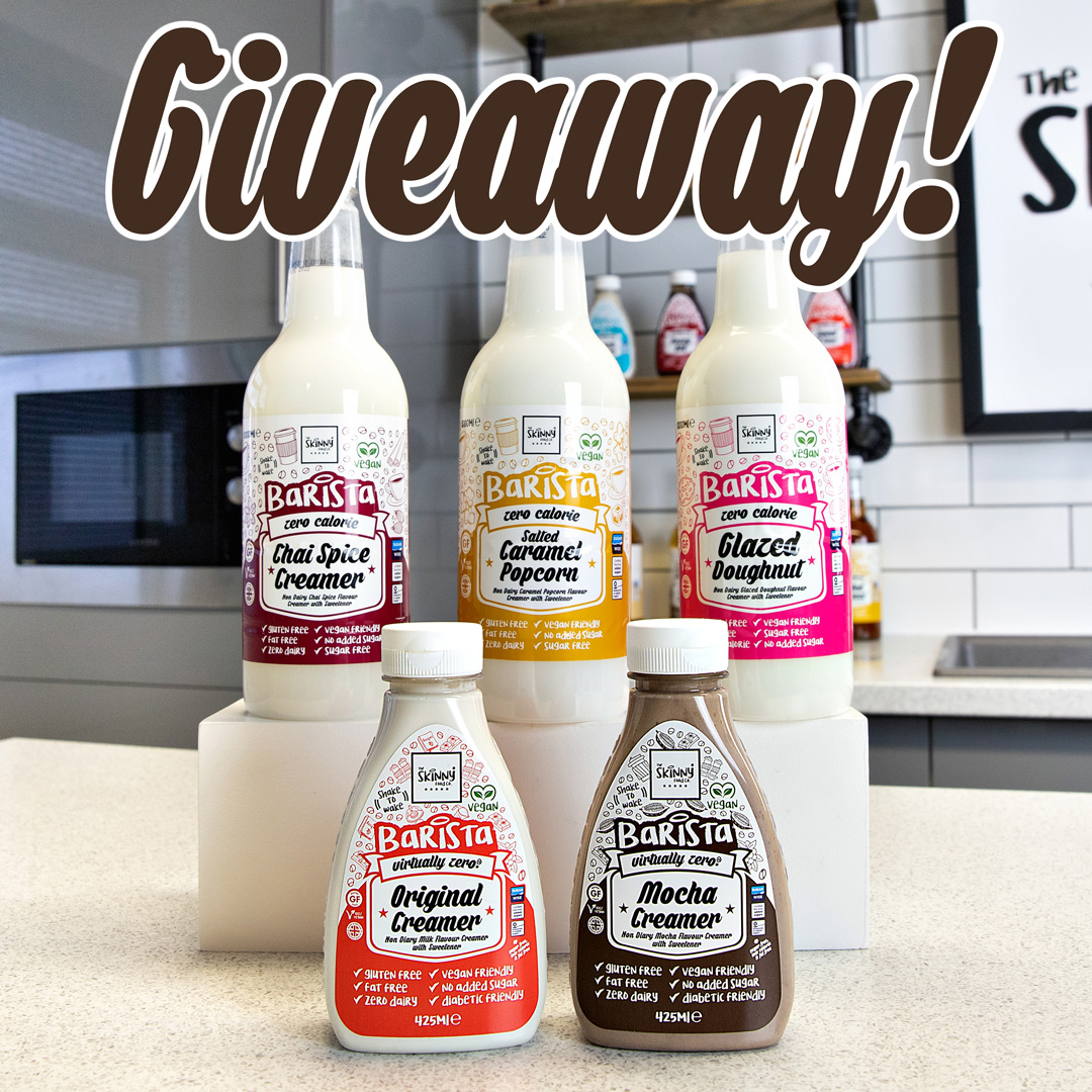 🚨 GIVEAWAY TIME🚨

We're giving away a MEGA #skinnyfoodco CREAMER bundle😍

Want to win?
❤️ Like and save this post
❤️ Follow <a href="/skinnyfoodco/">The Skinny Food Co</a>
❤️ Tag a friend you'd share with!

Good luck! The winner will be announced on 20th January🤩