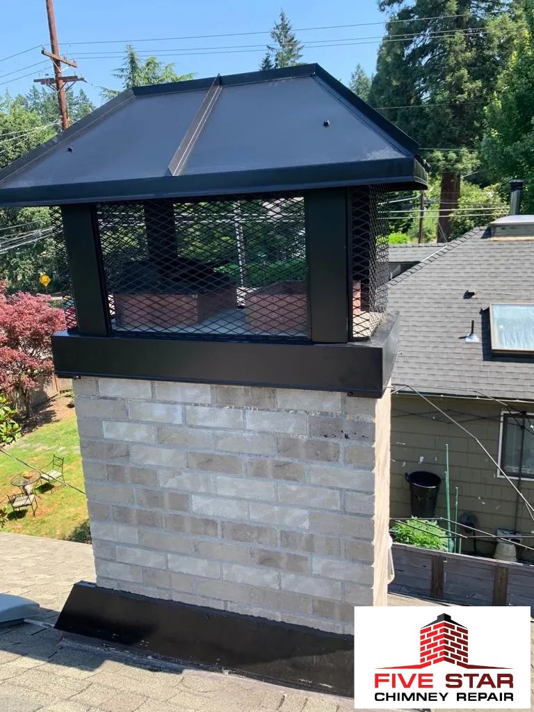 FiveStarChimney's tweet photo. Custom chimney caps can really add a unique flare to your curb appeal!
#ChimneyTips #ChimneySweeps #ChimneyRepair #ChimneyContractors #OregonChimneys #LakeOswego https://t.co/s4q5xzJmDk