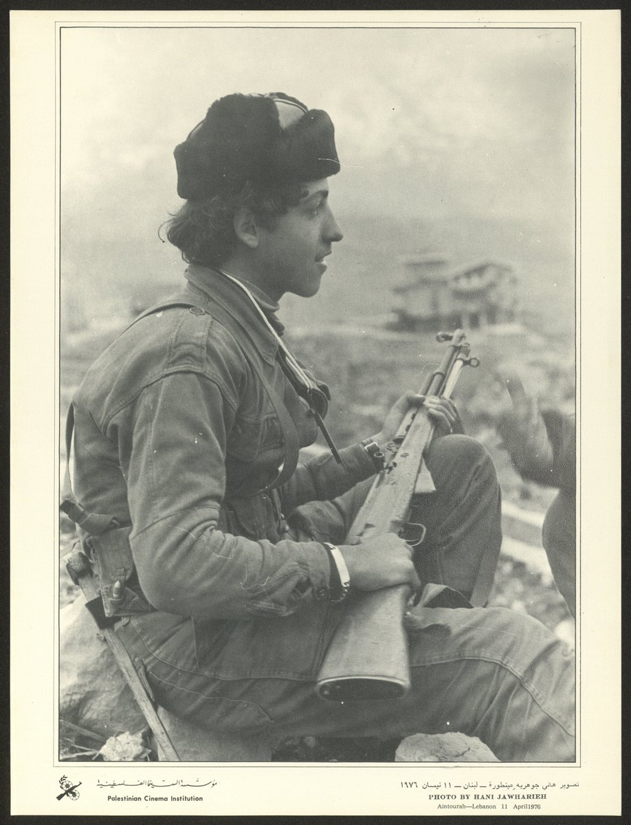 صور فلسطينية | ١٩٧٦

 عدد خاص أصدرته مؤسسة السينما الفلسطينية التابعة لمنظمة التحرير يحتوي على ١٨ صورة فوتوغرافية من أعمال المصور الشهيد هاني جوهرية، صُوّرت ما بين ١٩٦٧ و١١ نيسان ١٩٧٦ حيث استشهد وهو يصور في عينطورة - لبنان..
وهي متوفرة على موقع أرشيف المتحف الفلسطيني 1️⃣