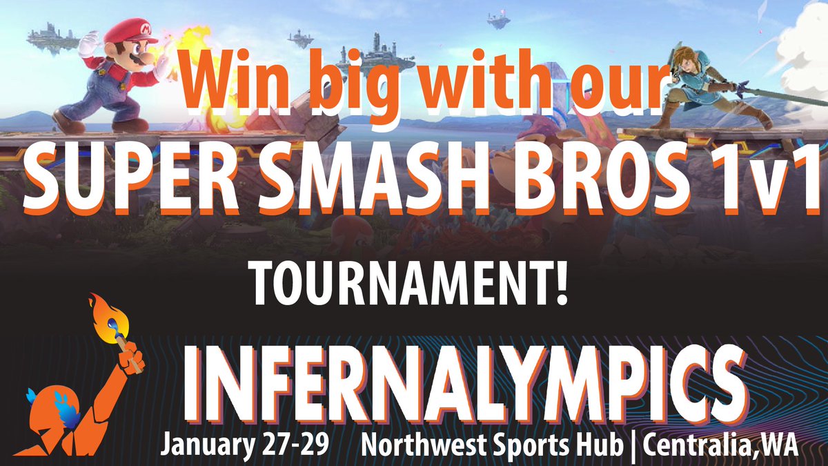 LANFESTgames's tweet photo. Are you the Super Smash Bro's Top Dog? Come and test you mettle in our 1v1 tournament! #Lanfest #InfernaLan Register:https://t.co/7ilqR4QawD https://t.co/zOapM5C4JL
