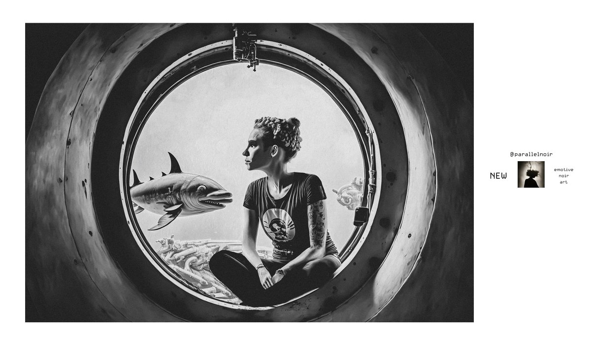 ParallelNoir's tweet photo. What if
- I could peek at daily life in a submarine 
- I could dream up unlikely scenarios and live them vicariously https://t.co/zLDT2q2UcO
I entirely blame @AriadnaArnes for tickling my imagination #tezosdrop #girlsgang #tezos  @womensverse #parallelnoir https://t.co/xSiYUZ3EkR