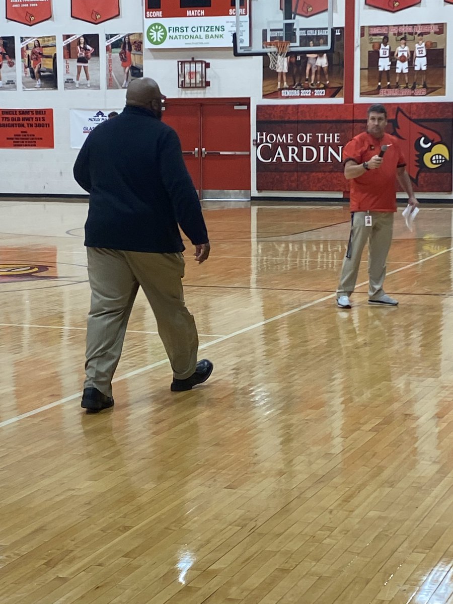 BrightonCards's tweet photo. Welcome to our new head football coach, Keith Setler. Today Coach Setler was introduced to our football team. There was so much excitement and positive energy in the air. We cannot wait for this upcoming season! #AllCardinalsAlways #CardinalFam https://t.co/t3iMznr6pS