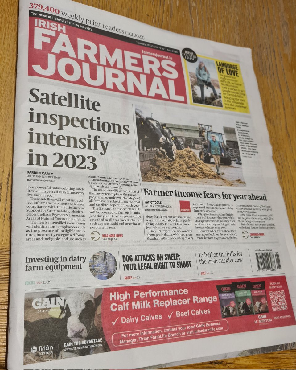 5 min read? The use of satellite data analysis for a practical agricultural management application: @CompassInfo & partners are working with @agriculture_ie to build an Area Monitoring System for Ireland. #AMS #CAP #ESA @esa #Sentinel …-farmersjournal-ie.cdn.ampproject.org/c/s/www.farmer…