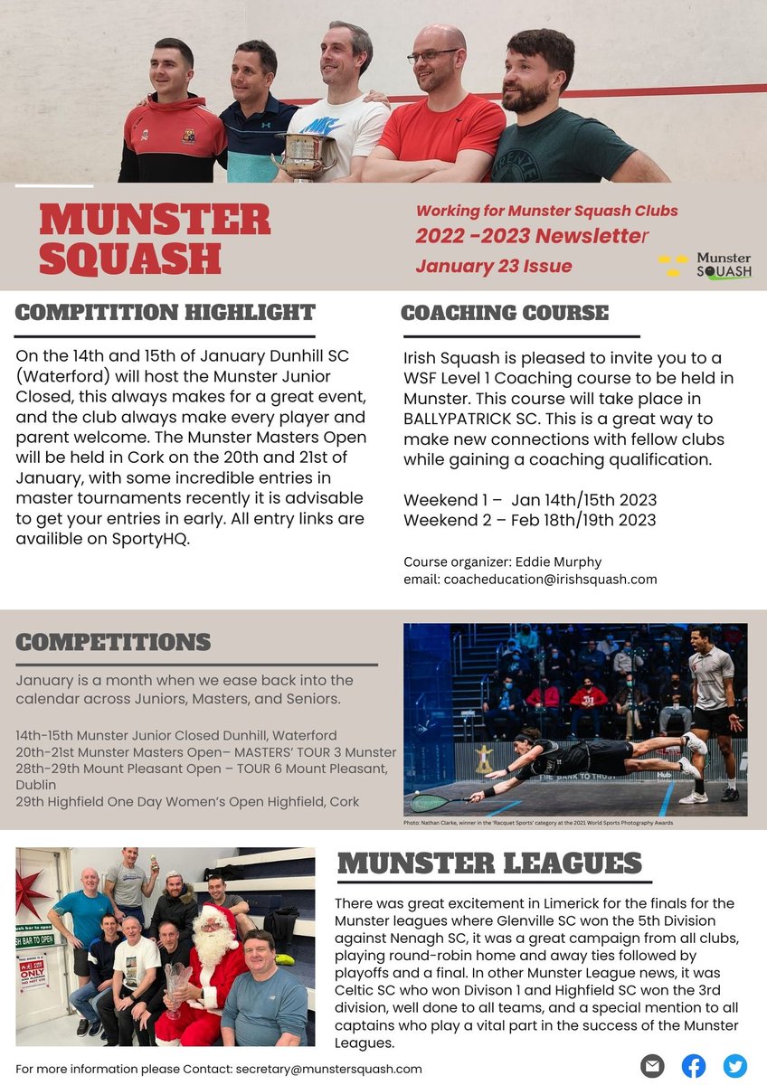 Highfield Squash (@highfieldsquash) on Twitter photo 