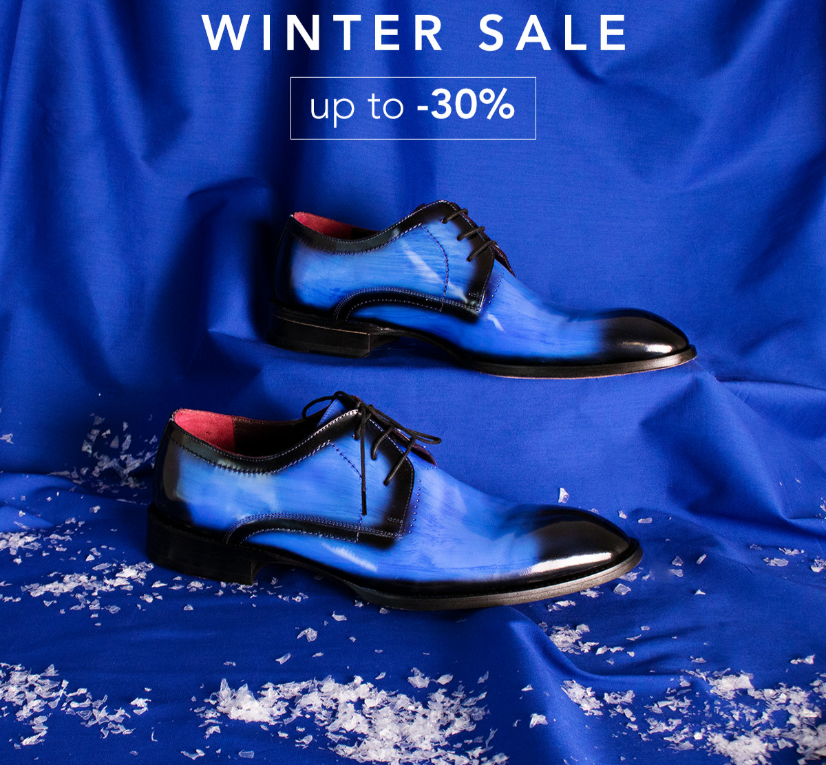 GirottiCustom's tweet photo. Winter Sale starts now! βοΈ
Be one of the first and enjoy up to 30% OFF π·οΈ >> https://t.co/va4wvTcs53
#blueshoes #girotticustom https://t.co/5iNSzgJafa