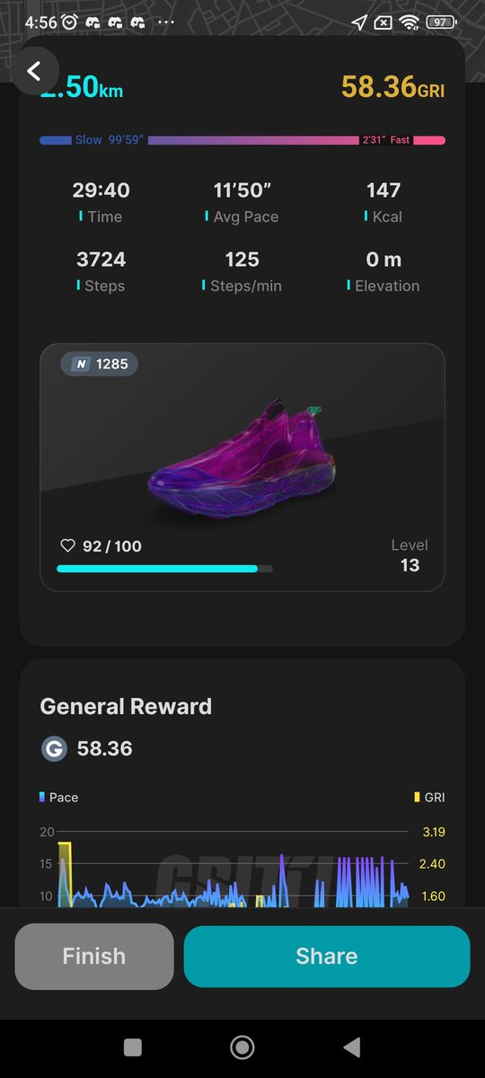 hieNFTgames's tweet image. 真夜中ウォーキン🦇
#APEmove 139日目
#Gritti 34日目
#HibikiRun 3日目
雨なので10分ほど早めに撤退☔