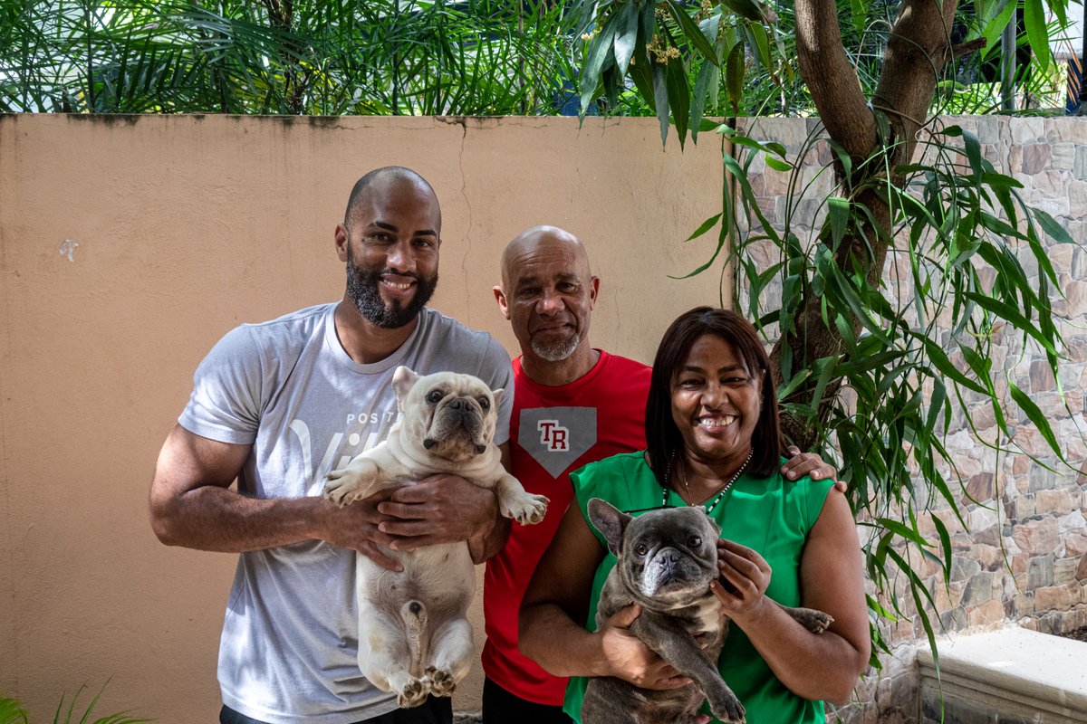 There is so much to like about @Amed_Rosario on the field, but you might not know a lot about him off of it. Amed is an incredible human being. His family, his roots, and his country are three of the things he values the most.