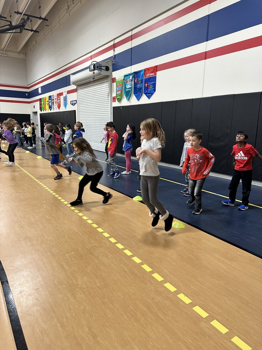 Haslet Elementary PE tweet media