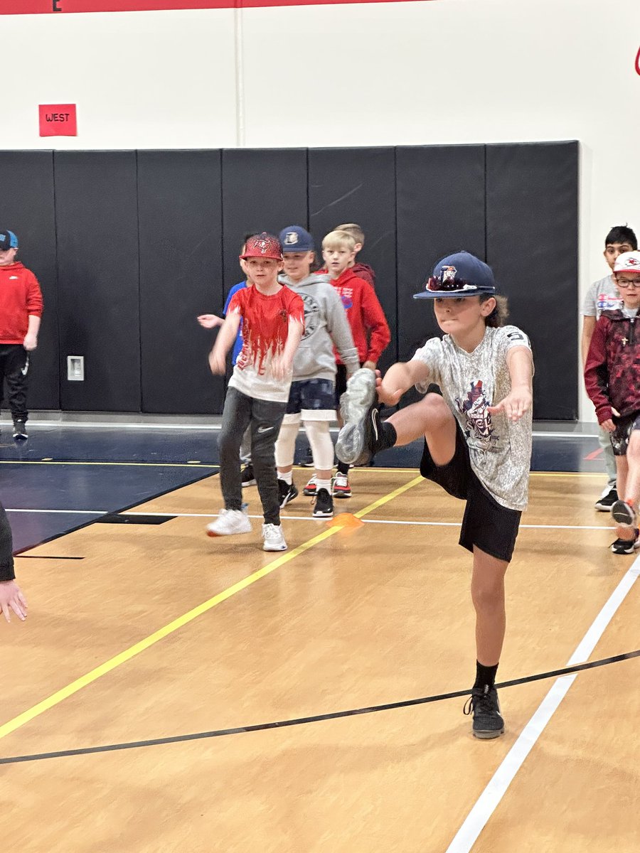 Haslet Elementary PE tweet media