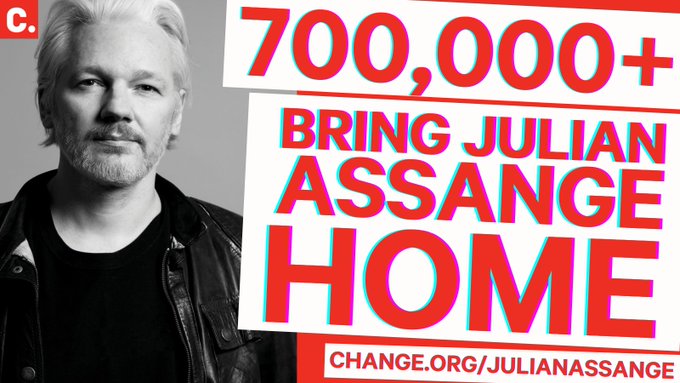 imtbeau8's tweet photo. Last count was over 800,000+ amounting to over 80% of Australian citizens. 
@AlboMP make a loud hailer call, do it on a regular basis until they #FreeAssange you cannot give up. #EnoughIsEnough tell the @POTUS to #DropTheCharges 📢📢📢 IMMEDIATELY! https://t.co/U1Rp6bZ5b5