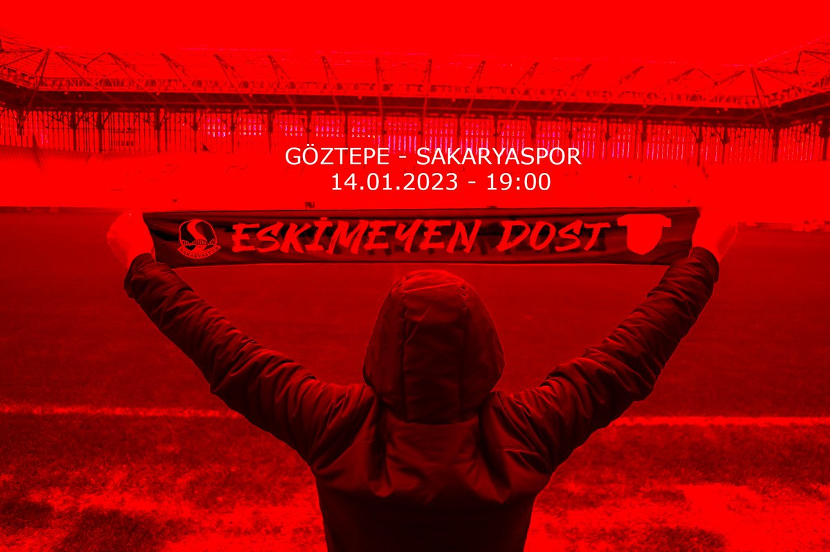 🏆 Spor Toto 1.Lig
🆚 Sakaryaspor
📆 14.01.2023
⏰ 19:00
🏟️   GÜRSEL AKSEL STADYUMU 
📲 #Göztepe #Göztepeninmaçıvar #Matchday