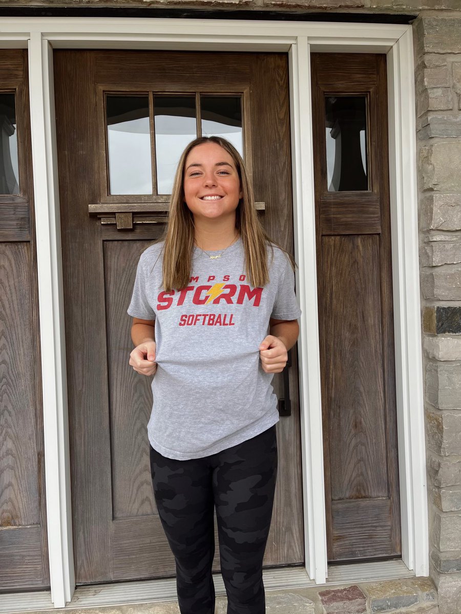 I am super excited to announce that I will be furthering my academic and softball career at simpson college!! I want to thank my parents and coaches for pushing me to be the person and athlete I am today!! I can’t wait for what the future holds! Roll Storm!!! ⛈️🌪️⚡️🥎