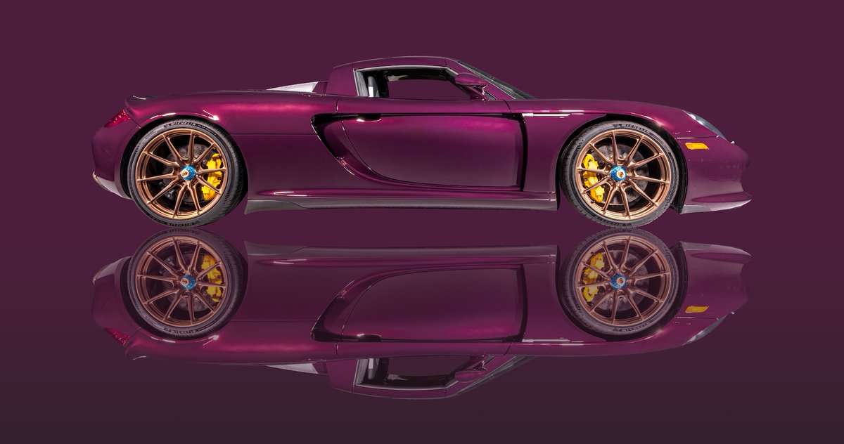 GRPerf's tweet photo. GRP Project Recommission #01

Image your Carrera GT in your FAVORITE color!

This Porsche Carrera GT was finished in Amethyst Metallic to match the rest of the owners collection.

#GRP #GrahamRahalPerformance
#Porsche #CarreraGT #CGT #Type980
#GRPProjectRecommission https://t.co/2Vzxr8sDmv