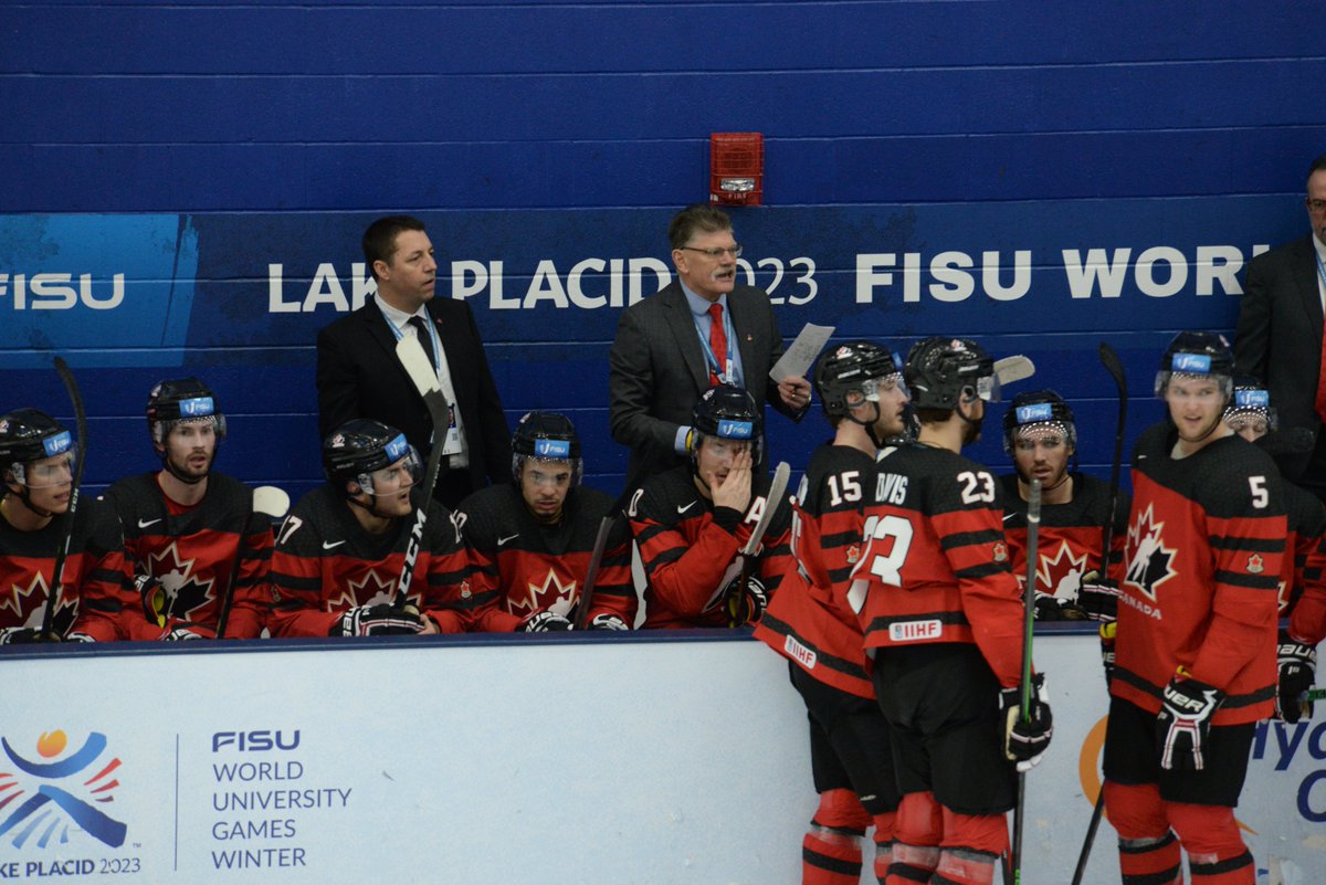 GeeGeesMHKY's tweet photo. The 2023 FISU Winter World University Games have begun! Best of luck to our Head Coach Patrick Grandmaitre who is a part of the coaching staff for this year's Canada's Men's hockey team. 

#GGnation🐎 https://t.co/DrDxvp9O2v