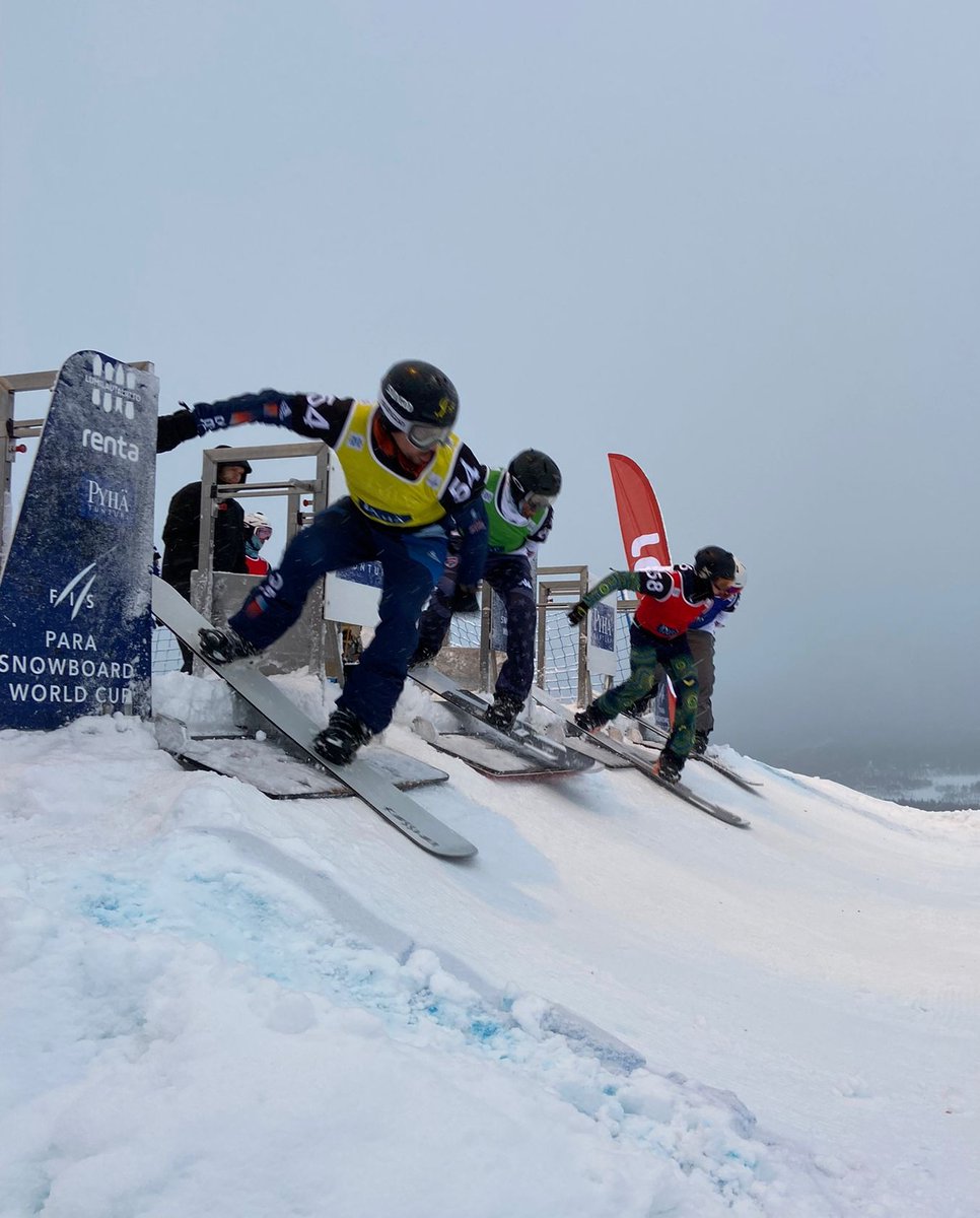 Para #SnowboardCross gold 🥇 for <a href="/BenTudhope/">Ben Tudhope</a> at the Pyha World Cup 🇫🇮!

After a number of close heats &amp; great racing, Ben got the job done in his first SBX event since winning 🥉 at the #Beijing2022 Paralympics 👏

#ParaSnowboard #FISParaSnowsports <a href="/ParaSnowSports/">#ParaSnowSports</a> <a href="/AUSParalympics/">AUS Paralympic Team</a>