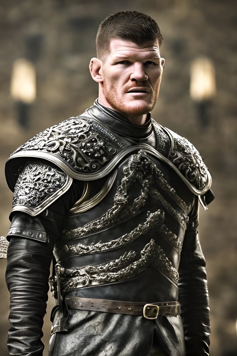 MMAiART's tweet image. Michael Bisping in Game of Thrones