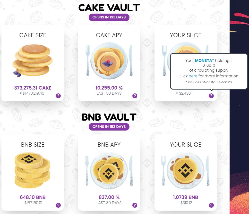 FinanceFiendz's tweet photo. 3/
the tax is used to purchase assets for the
#MULTIASSETVAULT full of $CAKE + $BNB
at cycle's end (every 2 years – June 2023) 
holders will be given their % share of the vault.
           a new cycle will begin
         🌴rinse and repeat🌴 https://t.co/A0nYc5LzX5
