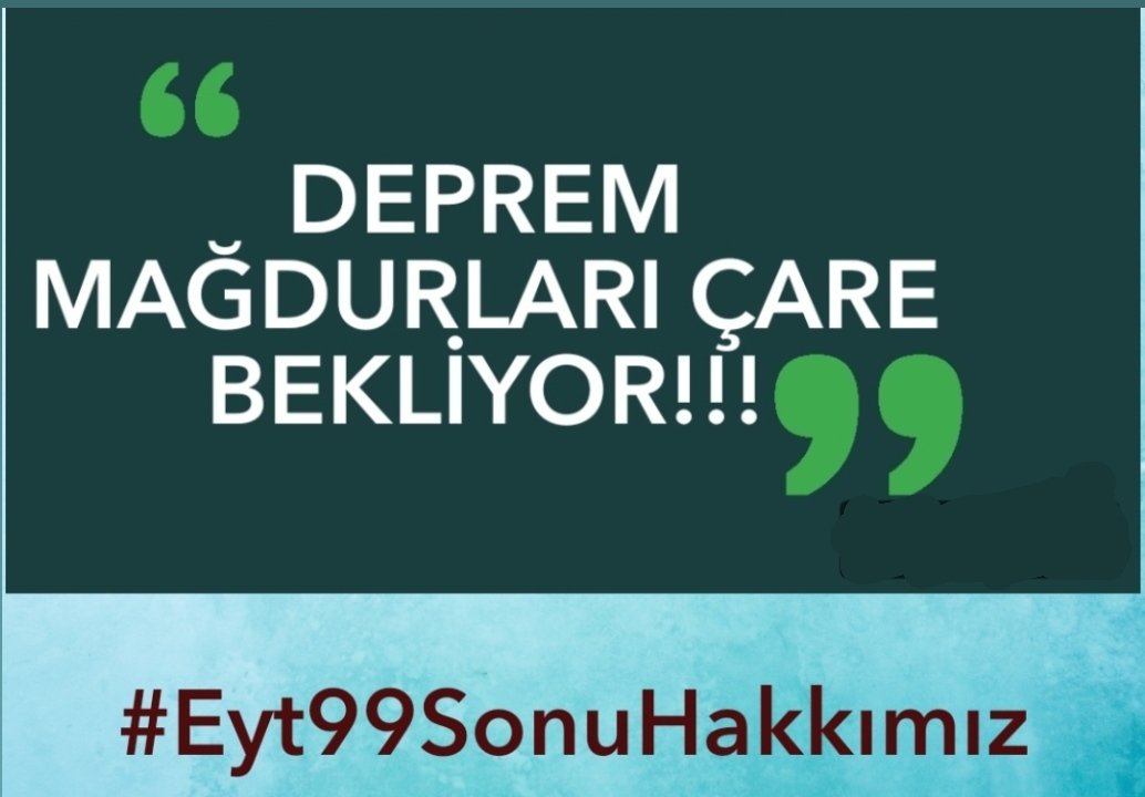 gulgunnn's tweet photo. #Geçmiş Bizler de 08.09.1999 dan önce çalışıyorduk bir gece #deprem le uyandık hayat o an durdu depremden 21 gün sonra yasa çıkarttılar Bizler de #EYT li olamadık mağdur olduk iş yerlerimiz durdu SSK durdu 3 ay ertelendi kapsam 31.12.1999 olsun @Akparti #Eyt99SonuHakkımız https://t.co/0VyRiz1SIk