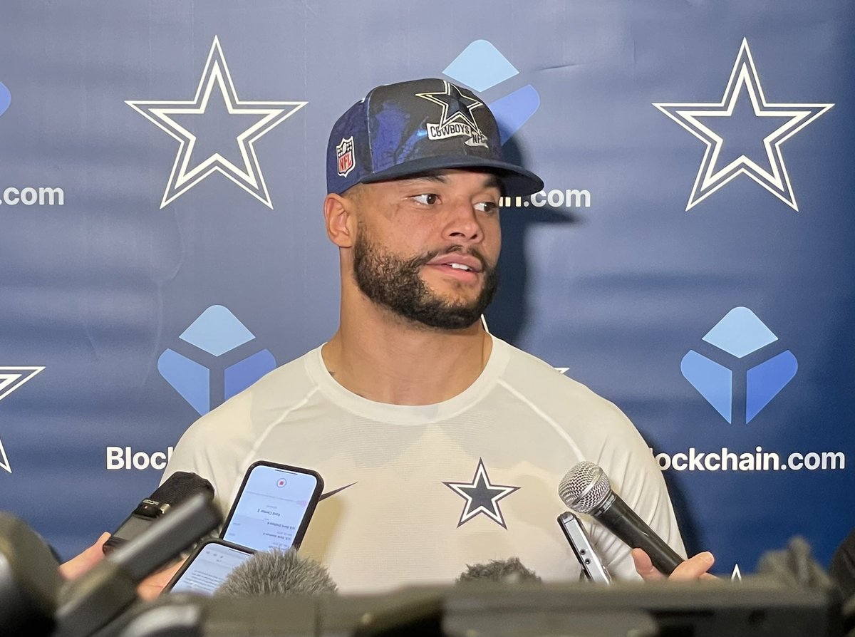 jonmachota's tweet photo. Dak: “I’ve been able to put (the last game) behind me. When something is uncharacteristic, it’s about getting back and doing the things that you know who you are, studying and preparation. Making sure I’m doing everything mentally and leave no doubt that I respond the right way.” https://t.co/p5vSJD3S9w