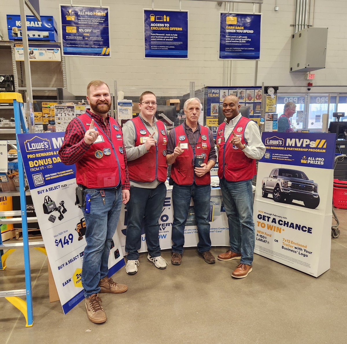 Lowes PRO 646 (@blaineandrews7) on Twitter photo Congratulations Alvin on reaching the Presidents club for your second year in a row! Next year we’re getting you to 2 million in sales! <a href="/BenitoKomadina/">Benito.Komadina@Lowes</a> <a href="/zsanitta/">Zsanitta (Zsa Zsa) King</a> @nmcmillan1369 @bharrington646 <a href="/Lowes_646/">Lowes Of Staunton VA 646</a> <a href="/pjbuckeye14/">jeff griffith</a> Congratulations Alvin on reaching the Presidents club for your second year in a row! Next year we’re getting you to 2 million in sales! <a href="/BenitoKomadina/">Benito.Komadina@Lowes</a> <a href="/zsanitta/">Zsanitta (Zsa Zsa) King</a> @nmcmillan1369 @bharrington646 <a href="/Lowes_646/">Lowes Of Staunton VA 646</a> <a href="/pjbuckeye14/">jeff griffith</a>