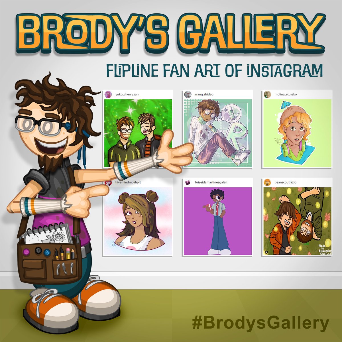 Flipline Studios on Twitter "Brody's Gallery Flipline Fan Art of