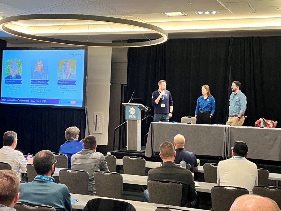 USEngineering's tweet photo. Thanks, 2023 MEP Innovations Conference, for having us this week in Austin! And thanks to all conference presenters, including our own Ryan Frazier, Brian Zorbini, Hannah Thomazin and Sarabeth Gandara. #TeamUSEngineering #MEP23 https://t.co/QoiJtJWUgO