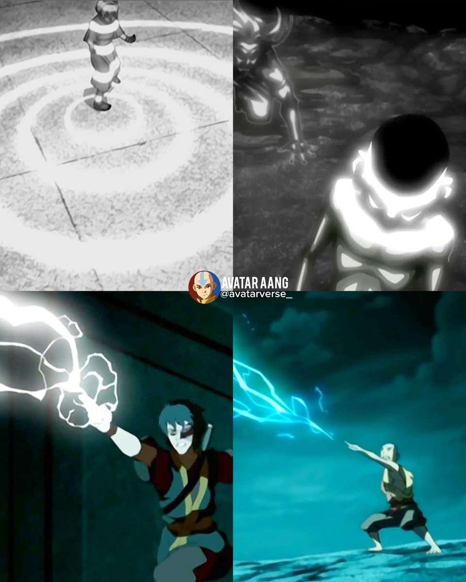 Avatarverse_1's tweet photo. During the final battle, Aang used all the techniques taught by his masters (Katara, Toph and Zuko) 🔥 https://t.co/dXTjgVmZBS