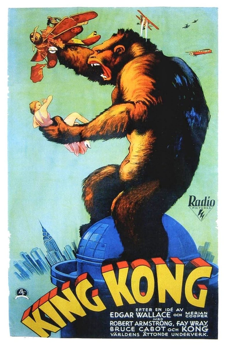IconicKeyart's tweet image. S. Barret McCormick &amp;amp; Bob Sisk | King Kong | 1933

#poster #keyart #movieposter #movieposters #movieposterart #movieposterdesign #design #posterdesign #graphicdesign #SBarretMcCormick #BobSisk #KingKong #1933