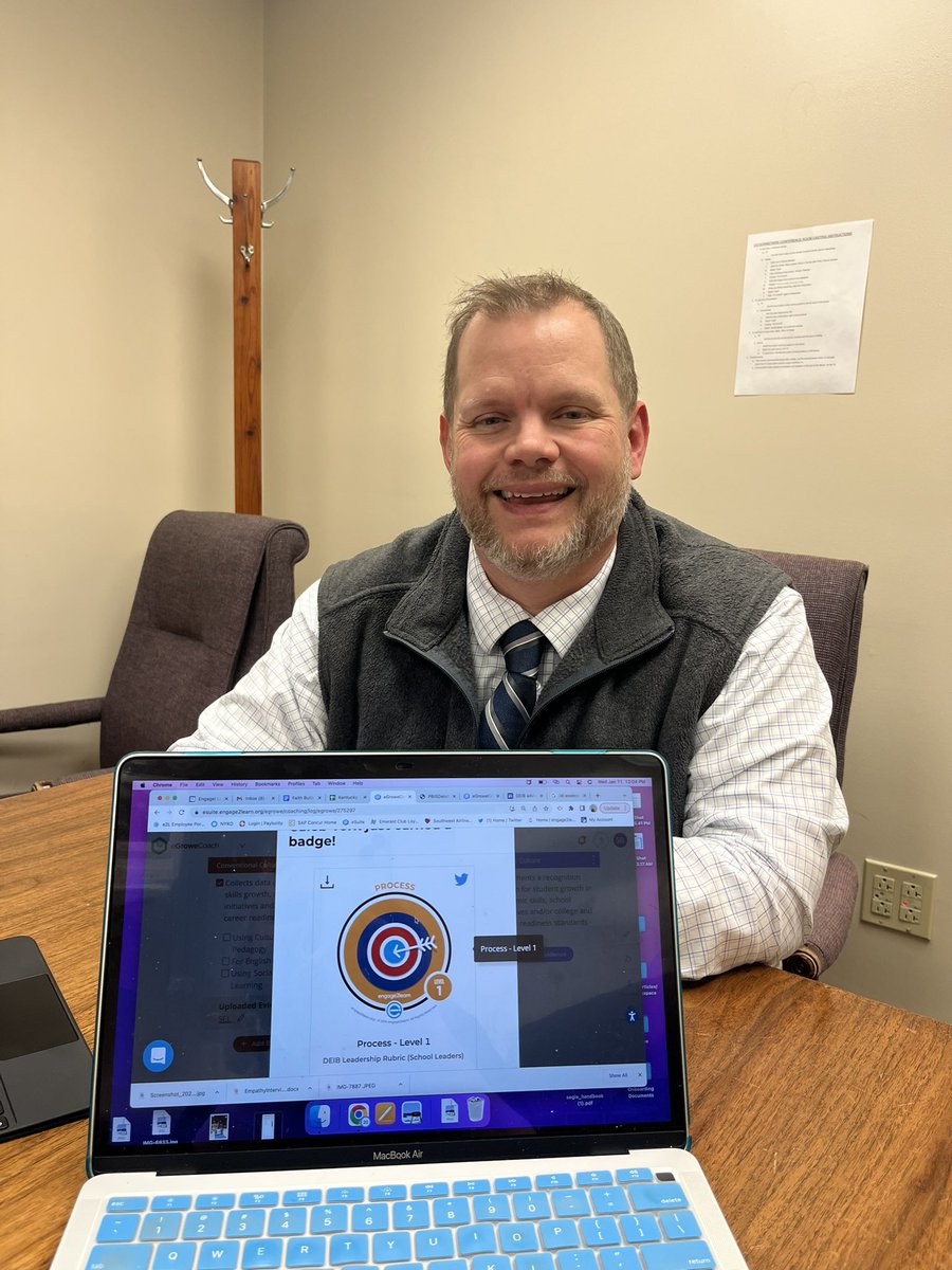 Caleb’s progress on the competency of Process is on FIRE! How lucky Daviess Co is to have him at the helm truly embracing equitable practices in PBIS! Just inspiring! <a href="/JentessaW/">Jentessa Williams</a> <a href="/engage_learning/">engage2learn</a> <a href="/DamienSweeney33/">Dr. Damien Sweeney</a> <a href="/GreenKammi/">Kammi Green</a>