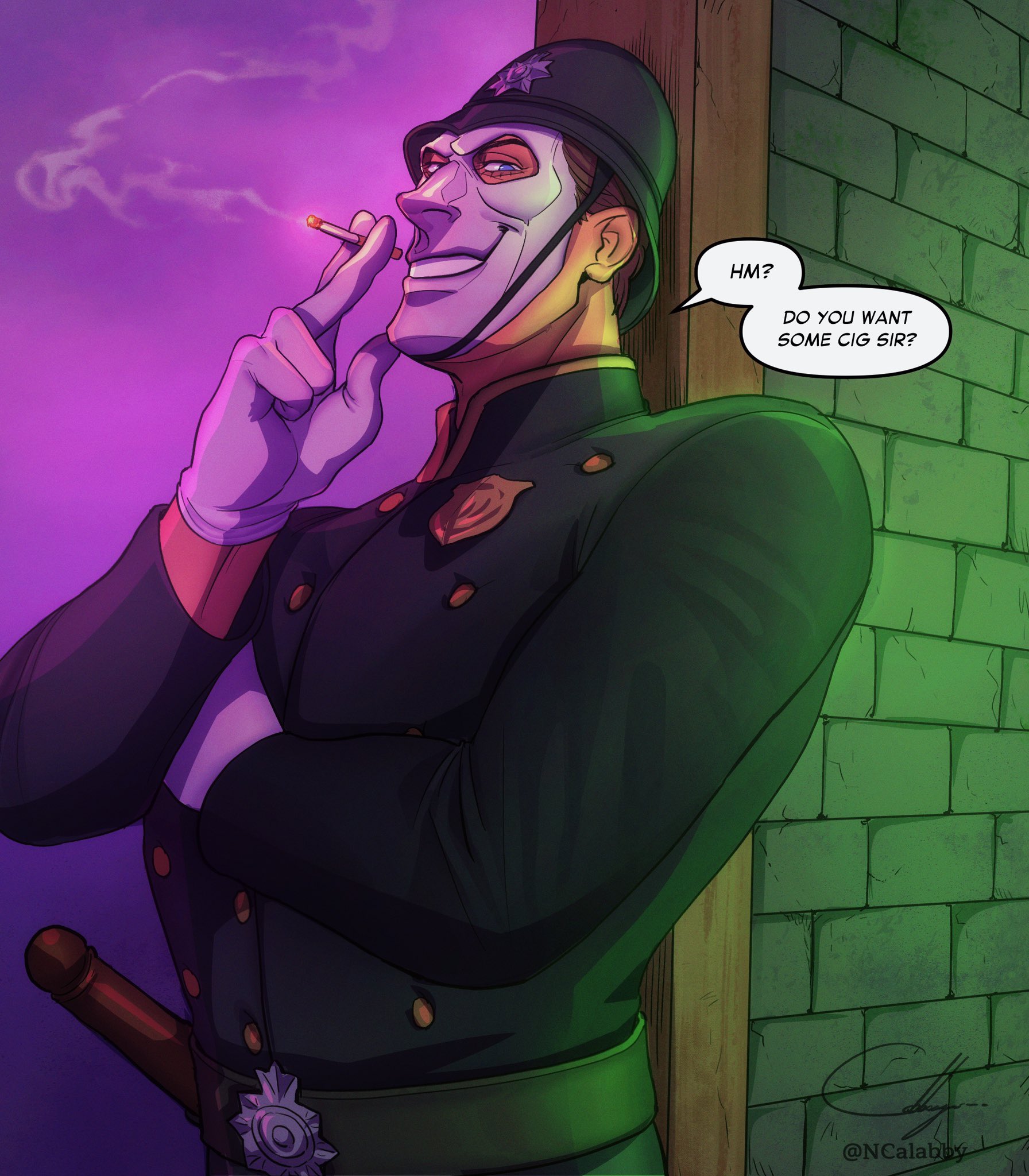 CABBAGE 🥬 on X: Constable smth wehappyfew whf wehappyfewfanart  wehappyfewbobby t.coUyjJv9dxzH  X