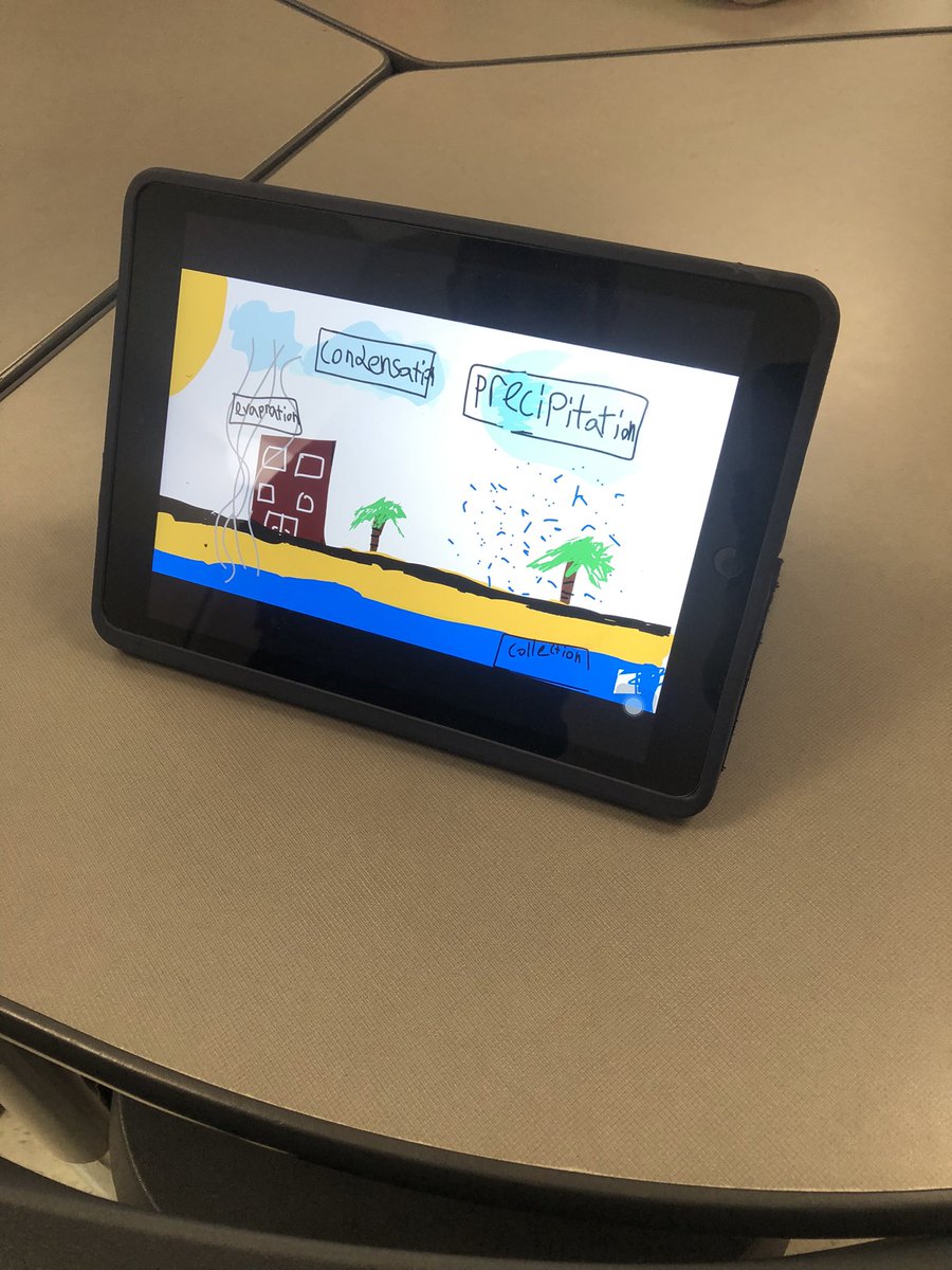 MrsEstes8's tweet image. 4th graders @HV_Vikings used Keynote to show their water cycle stories 🌧️ #DigitalLisd #LISDScience