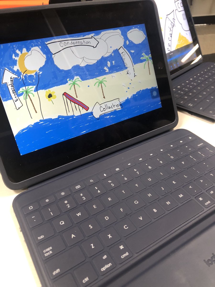 MrsEstes8's tweet image. 4th graders @HV_Vikings used Keynote to show their water cycle stories 🌧️ #DigitalLisd #LISDScience
