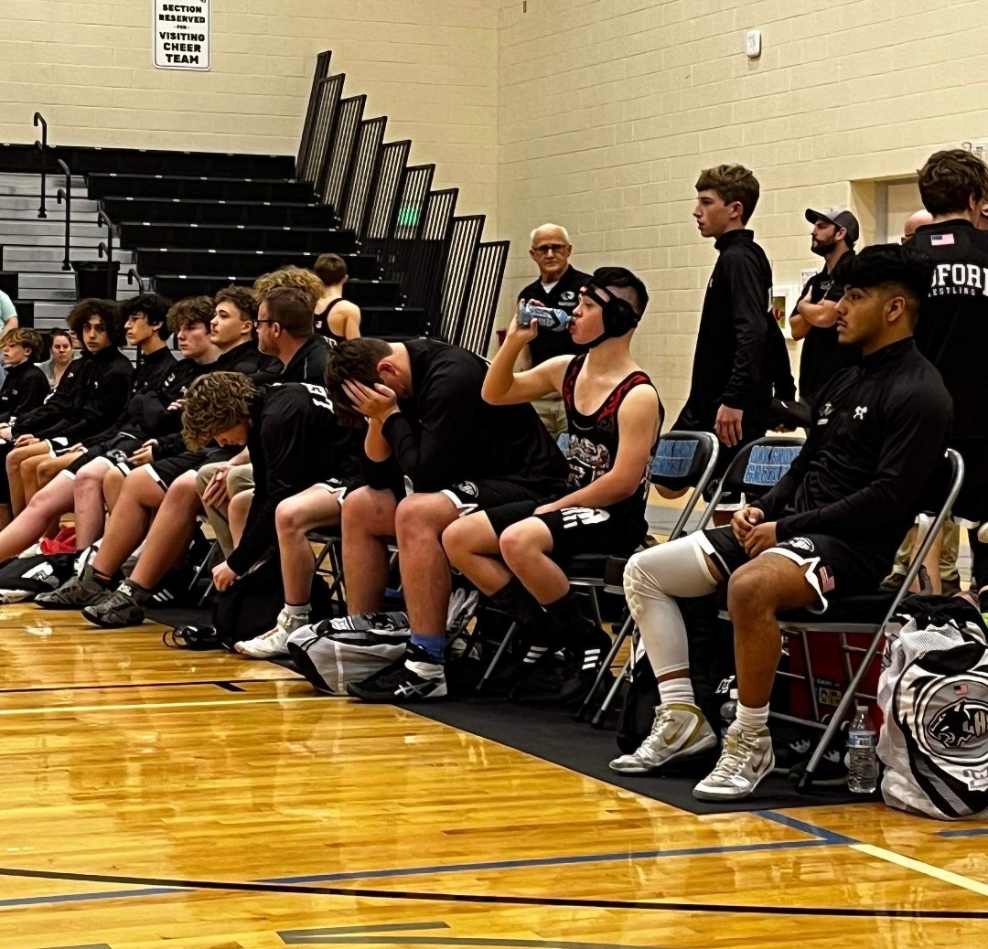 LedfordProud's tweet image. #LedfordProud of both Aydyn and Ledford Wrestling for joining forces in a beautiful picture of inclusivity!!! Special thanks to Coach Brown, Coach Ellenberger, and Aydyn&apos;s mom for helping to make this a reality!! #Ledfordfamily 🐾🖤🐾