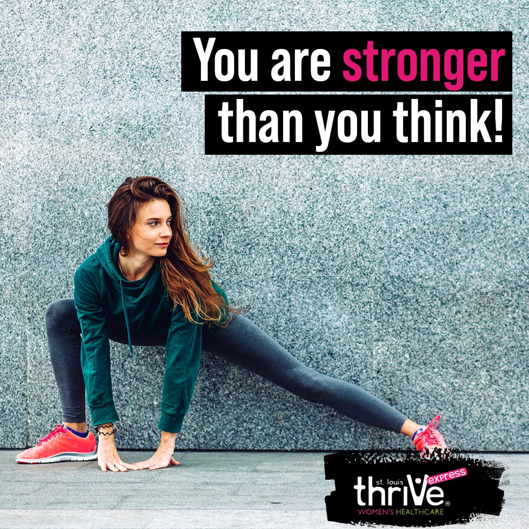 ThriveStLouis's tweet photo. You are stronger than you think! 💪🏽💕
#FridayMotivation ✨
#WildAndFearless 💜 #HealthySafeStrong https://t.co/glBIHxyORb