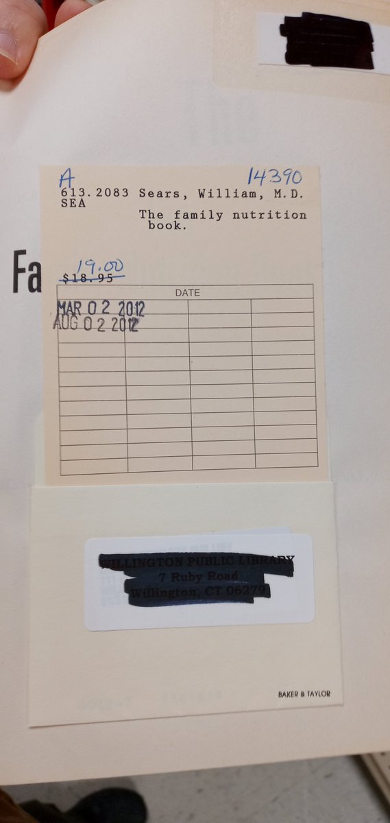 ryanblanck4's tweet image. I loved these library card pockets with former library books very much. I have enjoyed taking photos of library ephemera stuff for years. #librarycardpockets #librarypockets #formerlibrarybooks #exlibrarybooks #libraryephemera #ephemera #oldlibrarybooks